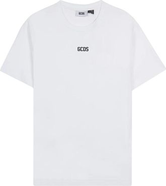 GCDS 3D Logo T-shirt - Heren - T-shirts - Wit - XS - Katoen - Tops