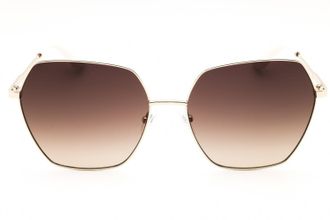 Guess GU7785 Gradient Lens Metal Square Sunglasses - Gold