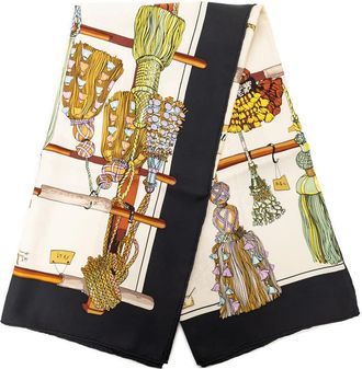 Herm&egrave;s Pre-owned Hermes Passementerie Silk Scarf 90 Ladies P2CF3K6RLXL6QB1N