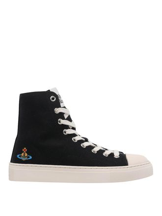 Vivienne Westwood Black Plimsoll High Sneakers