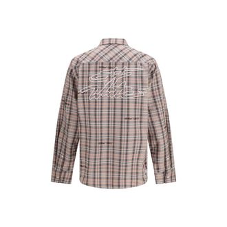 Off-white Mens Multicolor Cotton Pattern Shirt