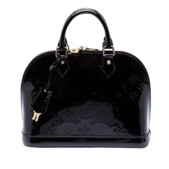 Louis Vuitton Pre-owned Handbags, female, Black, Size: ONE SIZE Pre-owned Alma PM
