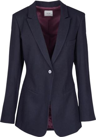 Alysi Blazer met inkepingkraag - Dames - Blazers - Blauw - M - Jassen