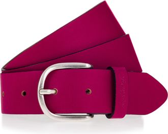 Mustang Lederg&uuml;rtel MUSTANG Madison, Damen, Gr. 100, pink, Rindsleder, G&uuml;rtel Lederg&uuml;rtel, Mit gepr&auml;gtem MUSTANG-Logo auf der Schlaufe, 3,5 cm