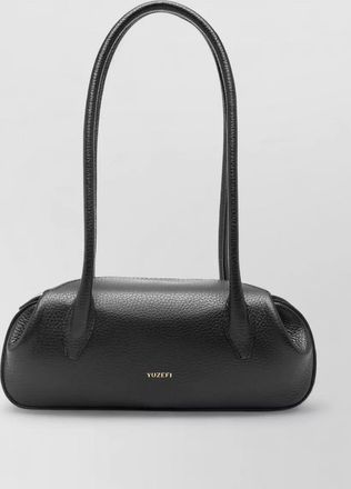 Yuzefi mini shoulder bag cylindrical shape leather