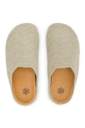 The Sak Bolinas Crochet Ripple Clog in Natural Ripple at Nordstrom, Size 11