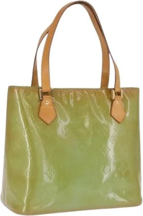 Louis Vuitton Pre-owned Tote Bags, female, Green, Size: ONE SIZE Pre-owned Leather Tote Bag