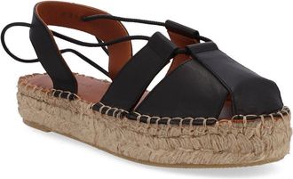 Alohas Roots Leather Espadrille