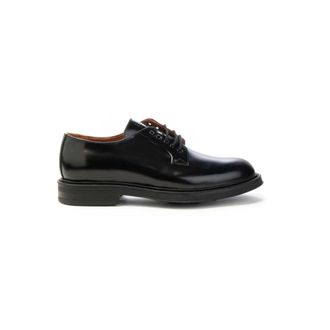 Frau Blauwe leren Derby schoenen Model 73S1 - Heren - Nette schoenen - Zwart - 44 EU - Leer - Schoenen