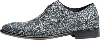 Floris Van Bommel Schoenen, Heren, Blauw, 43 1/3 EU, Leer, De Netter