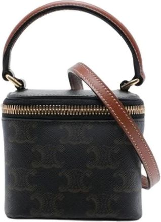 Celine Pre-owned Mini Vanity Case - - Pre-owned - Donna - Marrone - ONE SIZE