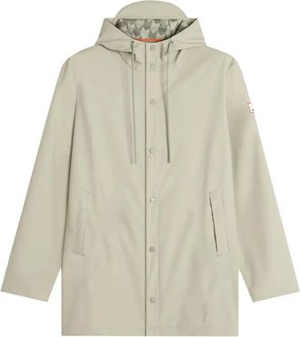 Maison Kitsuné x Hunter regenjas met capuchon - Groen