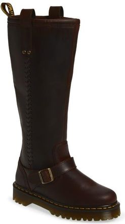 Dr. Martens Anistone Knee High Boot in Dark Brown at Nordstrom, Size 10Us