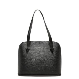 Louis Vuitton Pre-owned Shoulder Bags, female, Black, Size: ONE SIZE Pre-owned Vintage Shoulder Bag