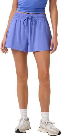 Travis Mathew Breezeblend Challenger Shorts in Baja Blue at Nordstrom, Size Xx-Large