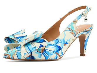 J. Rene&eacute; Lysara Womens Shoes Blue/Cream : 10.5 M (B), Textile