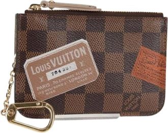 Louis Vuitton Pre-owned Bags, female, Brown, Size: ONE SIZE Pre-owned Canvas Wallet