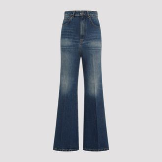 Victoria Beckham Wide Leg Kick Jeans