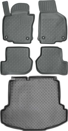 OEM Juego De Alfombrillas Para Coche Y Maletero Para Volkswagen Jetta V Sed&aacute;n (2005-2011)