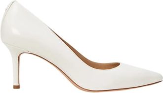 Ralph Lauren Lanette Pumps Gesloten Teen - Dames - Pumps - Wit - 38 EU - Leer - Schoenen
