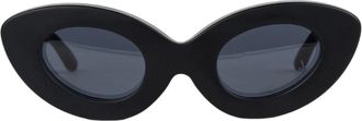 ERL Zwarte Barbie zonnebril van plastic - Heren - Zonnebrillen - Zwart - ONE Size - Accessoires