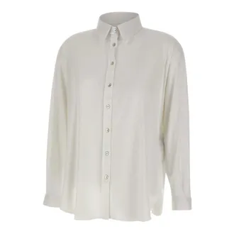 Roberto Ricci Design Shirts, female, White, Size: 2XS Oxford Boyfriend