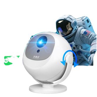 OEM Proyector Port&aacute;til, Resoluci&oacute;n 720p, Brillo De 12000 L&uacute;menes, Blanco