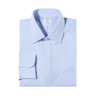 Brooks Brothers Heren, Overhemden, Blauw, Maat: XS Katoen