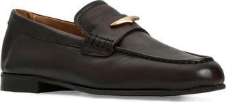 Aquatalia Elia Weatherproof Loafer in Espresso Soft Calf at Nordstrom, Size 10.5