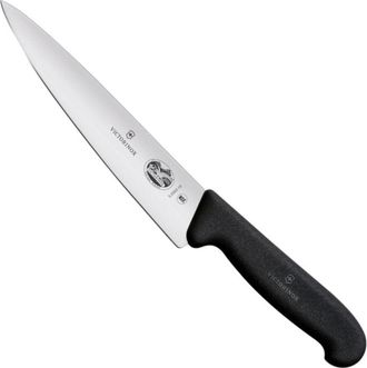 Victorinox by Swiss Army Cuchillo De Cocina Universal Fibrox Con Hoja Ancha, Longitud 190/314 Mm