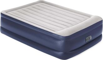 Bestway Cama Hinchable Doble Bestway 203x152x53 Cm Inflador Integrado Gris