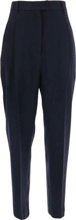 Jucca Pantalones Plisados - Trousers - Mujer - Azul - XS