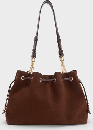 Charles & Keith Moxie Drawstring Bucket Bag