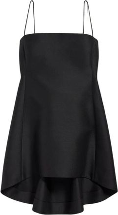 Balenciaga Kleedjes, Dames, Zwart, S, Babydoll Jurk