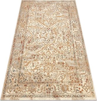 RugsX Rugsx - Wool Carpet soho 477.04.LA110 osta - Flowers, frame, natural beige / terracotta beige 240x340 cm