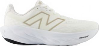 New Balance Womens Fresh Foam X 1080V14 Running Shoes In White/light Gold Mettallic/sea Salt