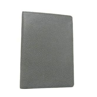 Louis Vuitton Pre-owned Taiga Passport Cover - Heren - Pre-owned - Grijs - Maat: ONE Size Leer