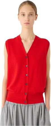 Meimeij Donna, Maglie, Rosso, XS, new