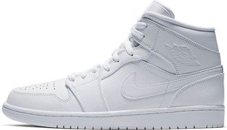 Nike Jordan Air Jordan 1 Mid Triple White 2019 554724-129