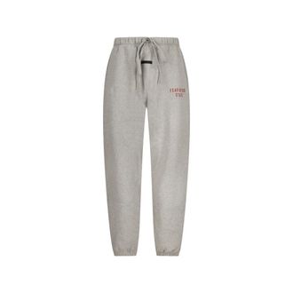 Fear of God Sweatpants, male, Gray, Size: XS Fleece Essential Sweatpant