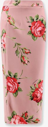 Dolce & Gabbana Gonna lunga in seta stretch - DOLCE & GABBANA - gender_Woman