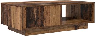 vidaXL Mesa De Caf&eacute; Madera Vieja 95 X 55 X 31 Cm Madera De Ingenier&iacute;a Vidaxl