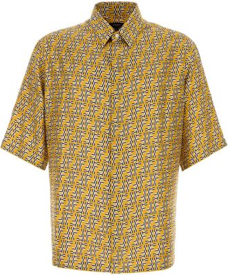 Fendi Printed Silk Shirt
