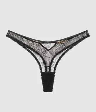 Jeanne Vouland Culotte Ca&iuml;s Dentelle Noire, Collaboration Jeanne Vouland x Nina des Criquets