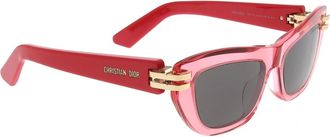 Dior Stijlvolle zonnebril met uniek design - Dames - Zonnebrillen - Rood - ONE Size - Accessoires