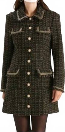 Tyler B&ouml;e Beth Boucle Dress In Black