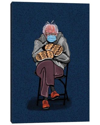 iCanvas Bernie Sanders By Domonique Brown Wall Art