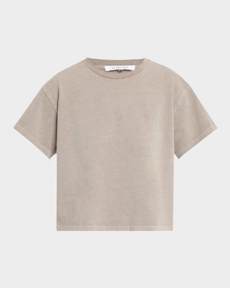 Slvrlake Denim Short-Sleeve Boxy Tee