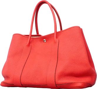 Herm&egrave;s Bougainvillier Negonda Leather Tote Bag (Pre-Owned)