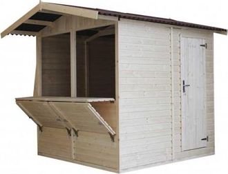 Bruno Banani Kiosco De Madera Bruno 17mm, 200x200cm, 4m&sup2;